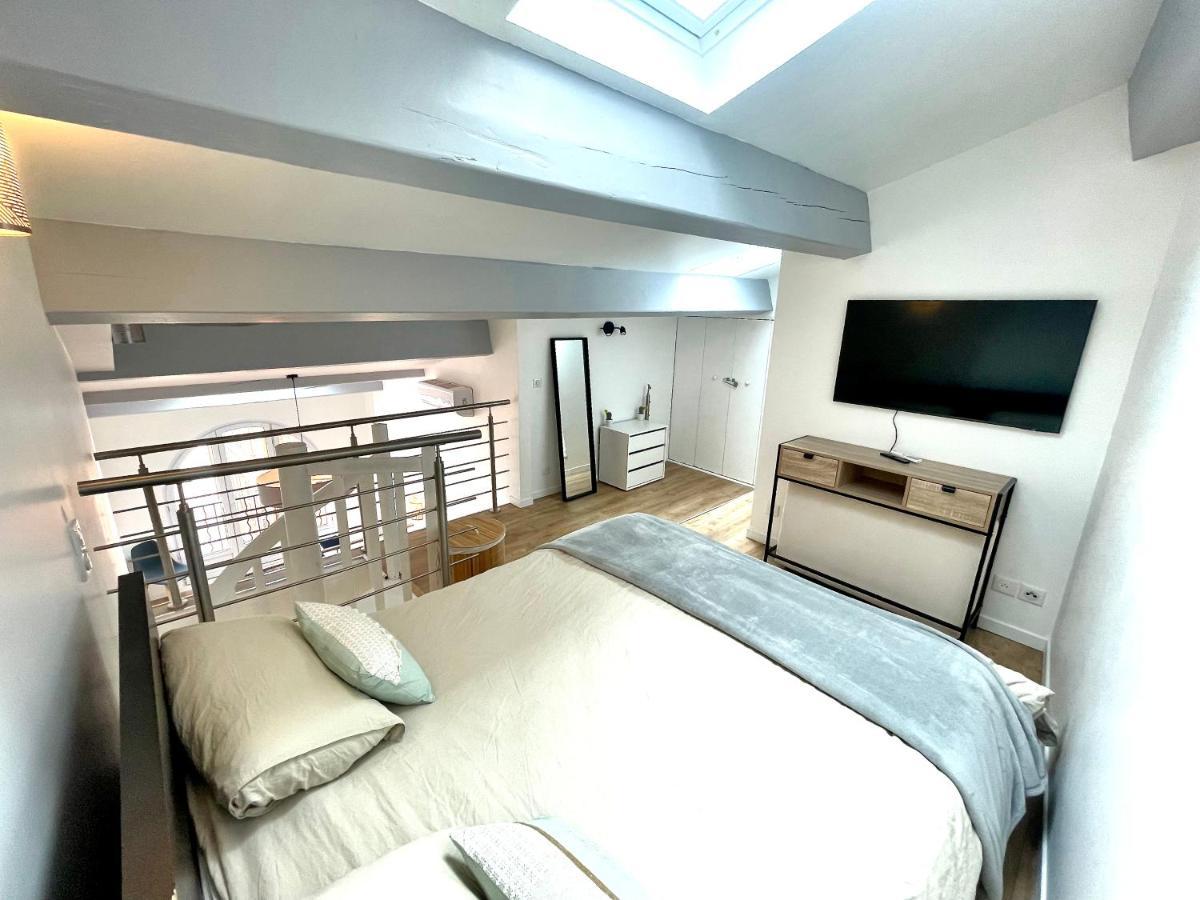 New Loft 2 Bedroom Flat Cannes Croisette / Palais Des Festivals Luaran gambar